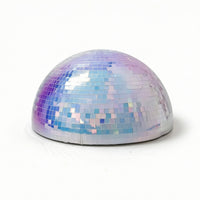 Half-Sphere Disco Ball Iridescent Half Disco Ball Sparkling for Parties