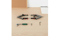 Multi-Directional Carpentry Clamp Easy Setup Four Direction Panel Clamp Heavy Duty Clamping Tool for Bench, Workshop
