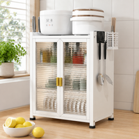 Dish Rack Kitchen Rack 60cm 2-Tier Draining Kitchen Organizer