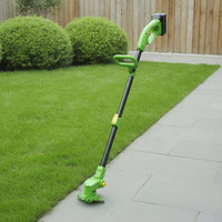 Telescoping String Trimmer with Battery and Charger Adjustable-Angle Cordless String Trimmer Electric Cordless Grass Wacker Lightweight for Homeowners, Gardeners, Yard Cleanup, Small Gardens