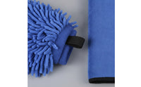 25 Pieces Brush Set with Wash Mitts Long-Handled Car Detailing Brushes