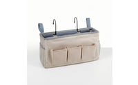 Bedside Organizer Space-Saving Bedside Organizer with Hooks Hanging Pocket Organizer Compact Pouch Easy to Use