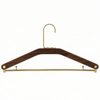 Non-Slip Hanger Space-Saving Hanger with Metal Hook Curved Clothes Hangers for Closet, Wardrobe, Boutique