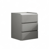 Sintered Stone Top Nightstand with Drawers and Shelf Modern Minimalist design Single-Drawer End Table with Shelf Cream Aesthetic Bedroom Furniture Easy to Clean for Homeowners, Parents, Students, Guest Room, Hallway, Office, Nursery