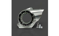 Precise Fit Transparent Drive Cover Anodized Finish CNC Aluminum Drive Belt Cover Lightweight Clear CVT Case Guard Heavy Duty for Scooter Riders