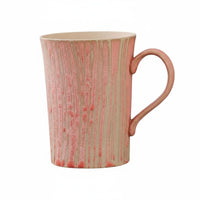 Multipurpose Vintage Design C Cream-Colored Ee Mug Comfortable Handle Latte Art Cup Great Gift for Baristas, Design Enthusiasts, Breakfast