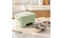 Cordless Heated Lunch Box Heating Portable Lunch Box Keep Warm Food Warmer for Commuters, Office Workers, Outdoor, Travel, Fishing