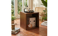 Single-Cube Bookshelf Compact Open-Faced Storage Cabinet Modern Style Bookcase