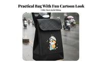 Large Capacity Waterproof Handlebar Bag Easy Installation Electric Scooter Front Bag Multi-Use for Commuters, Students, Commuting, Shopping