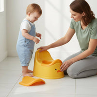 Non-Slip Toddler Potty Training Toilet Easy to Clean Portable Training Potty Soft Seat Cushion for Boys, Girls