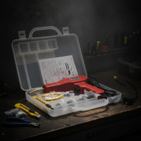 Handheld Plastic Repair Welder Kit Portable Plastic Welding Tool Kit Easy to Use Tool Overheat Protection for Mechanics