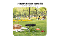 foldable Camp Stool Foldable Pouch Stool High Weight Capacity for tripers