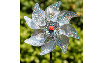 Humane Reflective Bird Scare Spiral Easy to Hang Reflective Holographic Decoy Decorative for Orchards