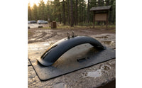 Black Wide Tire Bike Fenders Easy to Install Front Mudguard Sturdy Front Mudguard Lightweight for Cyclists, Wet Weather