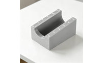 Easy to Use Vial Label Applicator Compact Design Small Bottle Label Applicator Snug Fit Slots Laboratory Supply Sturdy Plastic for Technicians, Laboratory, Medical Facility