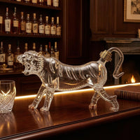 Animal-Glass Bottle Clear Glass Stopper Bottle Barware