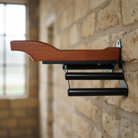 Wooden Saddle Rack Heavy Duty Saddle Display Rack Detachable Equestrian Storage for Stable, Riding School