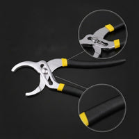 Spring-Loaded Plumbing Pliers Serrated Adjustable Pliers Multipurpose Hand Tool Non-Slip for Plumbers, Handymen, Homeowners, Home Repair, Sink Installation