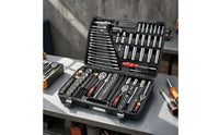 216 Pieces Pneumatic Socket Tool Kit Impact-Ready Tools Rust-Resistant