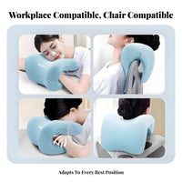 Office Chair Headrest Attachment Slow Recovery Office Chair Neck Pillow Desk Resting Pillow Skin-Gentle for Students
