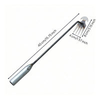 Weeder with 4 Teeth Sturdy Manual Hand Weeder Compact for Gardeners