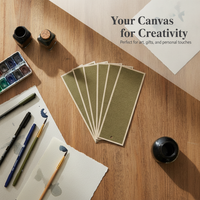 Double-Sided Thickened Xuan Paper Bookmarks for Calligraphy and Painting