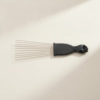 Detangling Afro Pick Wide Tooth Hair Pick Rust-Resistant Afro Comb Handheld for Salon