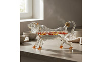 Animal-Glass Bottle Clear Glass Stopper Bottle Barware