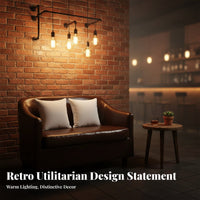 Retro Design factory-inspired Booth and Chair Set Padded Seat factory-inspired design Chair sturdyDuty Restaurant Seating for Bar Owners, Cafe, Bistro, Banquet Hall, Dining Room