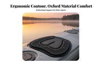 Padded Kayak Seat with Rear Support Comfortable Padded Kayak Seat Watersport Gear Portable Lightweight for Small Boat Ists
