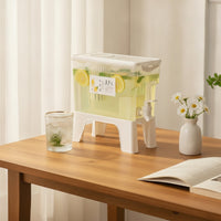 Slim Refrigerator Drink Dispenser Odorless Fridge Water Dispenser Easy-Pour Leak-Proof for Families