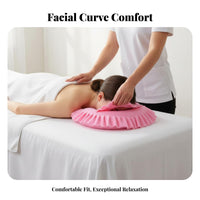 Pressure Relief U-Shaped Face Pillow Ergonomic Support Memory Foam Face Down Pillow Soft & Comfortable for Beauticians, Medical Facility