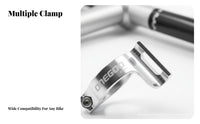 Front Derailleur Adapter Aluminum Alloy Front Derailleur Adapter Clamp Drivetrain Part Easy Installation CNC Machined