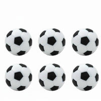 6 Pieces Foosball Ball High-Visibility Table Soccer Ball Compact Toy for Hobbyists