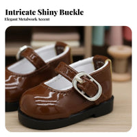 BJD Doll Shoes Buckle Strap Design 1/6 Scale Doll Shoes Realistic Details