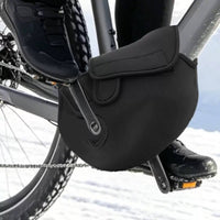 Universal Electric Bike Motor Cover Adjustable Electric Bike Motor Cover Padded Accessory Scratch-Resistant for Commuters