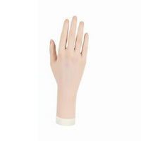 Bendable Nail Art Hand Lifelike Realism Articulated Female Practice Hand Soft Skin-Like Texture Acupressure Practice Model for Beginners