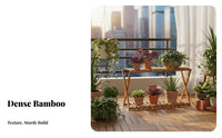 Indoor & Outdoor Use Tiered Plant Stand Multi-Tier Design angled-frame Tiered storage areaSaving Display Rack Easy Assembly for Gardeners, Apartment Dwellers, residents, Balcony, Patio, Living Room, Corner areas