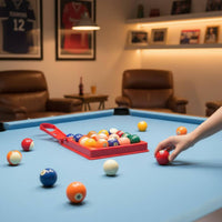 Billiard Ball Rack with Handle Automatic Ball-Setting Device   for Trainers, Game Participants