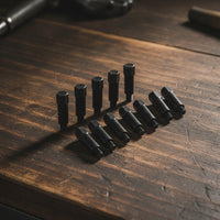 12 Pieces Valve Cover Bolt Kit Hex Head Valve Cover Bolts Carbon Steel Black