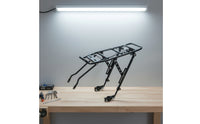 Two-Wheeler Rear Rack Aluminum Alloy Rear Bike Rack Heavy-Duty for Commuters, Mountain Bikes