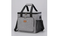 Insulated lunch Bag Oxford Cloth Soft-Sidedlunch  Bag Front Ziplunch  Container Carrier for Camping