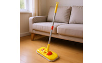 Car-Shaped Toy Mop Colored Grip Cleaning Playset Polished Finish