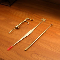 3 Pieces Sound Post Tool Kit with Gauge Sound Post Tool Set Rust-Resistant Lutherie Tools for Workshop