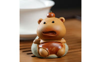 Capybara Tea Pet Adorable Brew Pet Figurine Ceramic Ornament for Gift Shop