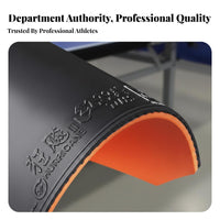 Racket Sport Pong Paddle Rubber Sheet High Tack Racket Sport Pong Racket Rubber Sheet Professional Tacky Playing Surface with Sponge for Athletes