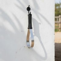 Foldable Horse Sweat Scraper Flexible Shedding Blade Handheld Shedding Blade with Loop Lightweight for Post-Ride Cleanup