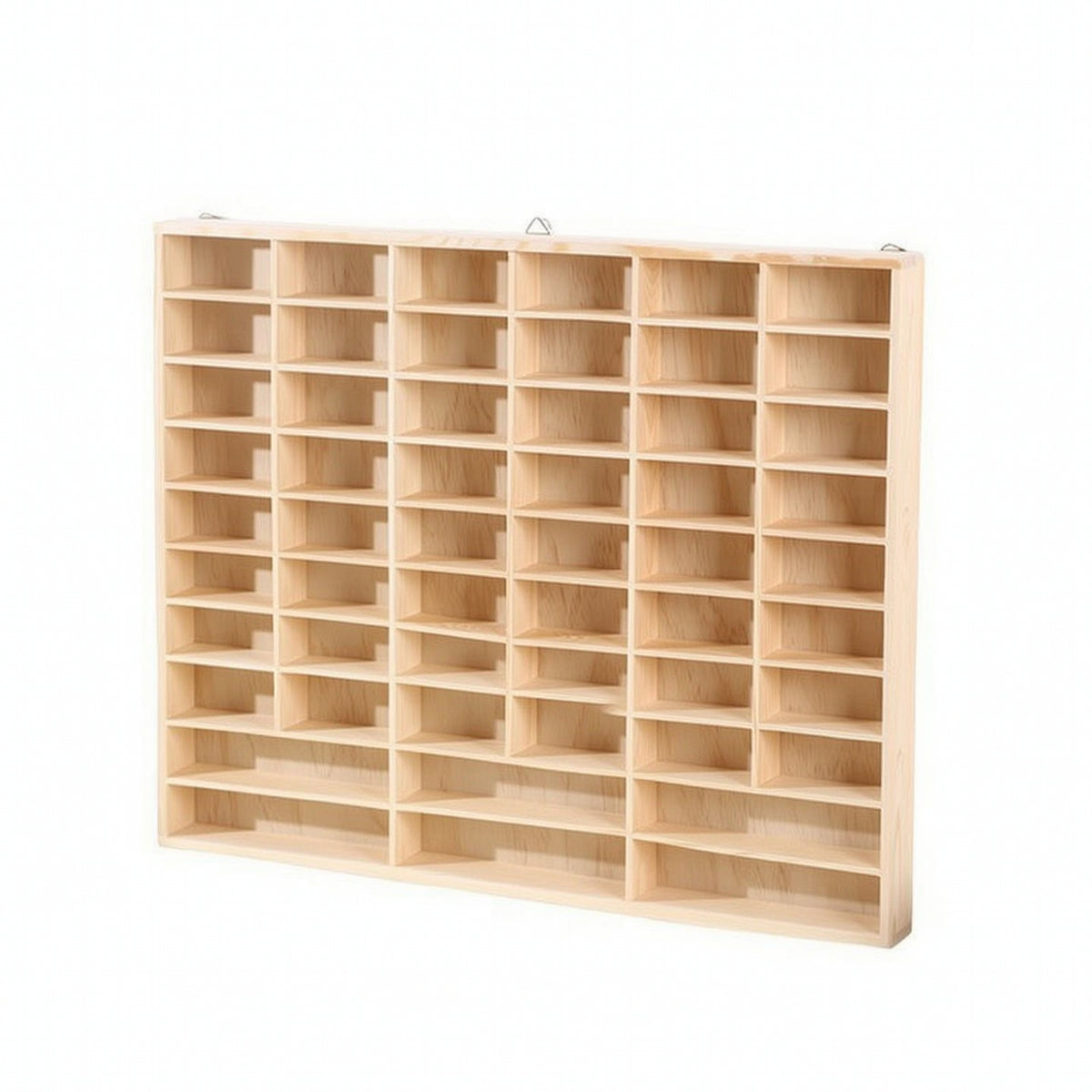 Open Wooden Display Rack Space-Saving Toy Car Display Shelf Slim Long-Lasting for Collectors, Hobby Room, Playroom