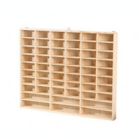 Open Wooden Display Rack Space-Saving Toy Car Display Shelf Slim Long-Lasting for Collectors, Hobby Room, Playroom
