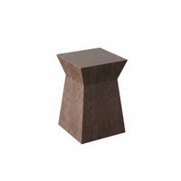 pure Wood Finished Tree log Stool Nordic aesthetic Tree log Side Table Rustic Design Home Decor base Carving Art for Interior Designers, Guesthouse Owners, Gift Givers, Living Room, Bedroom, Entryway, Balcony